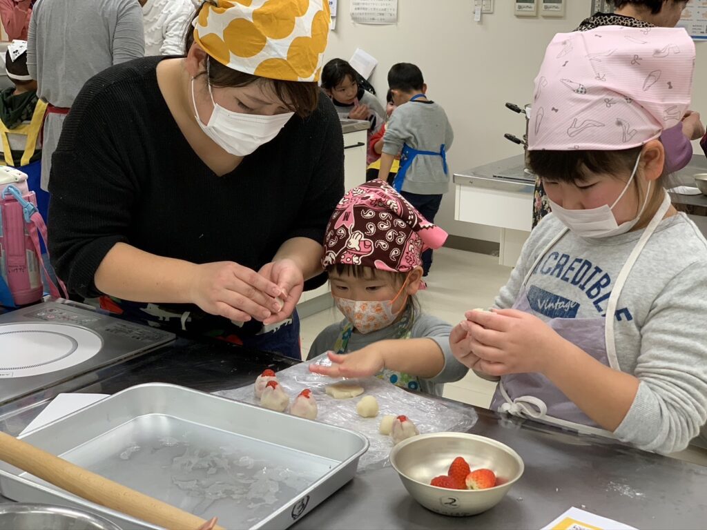 【開催終了】どら焼き・大福体験