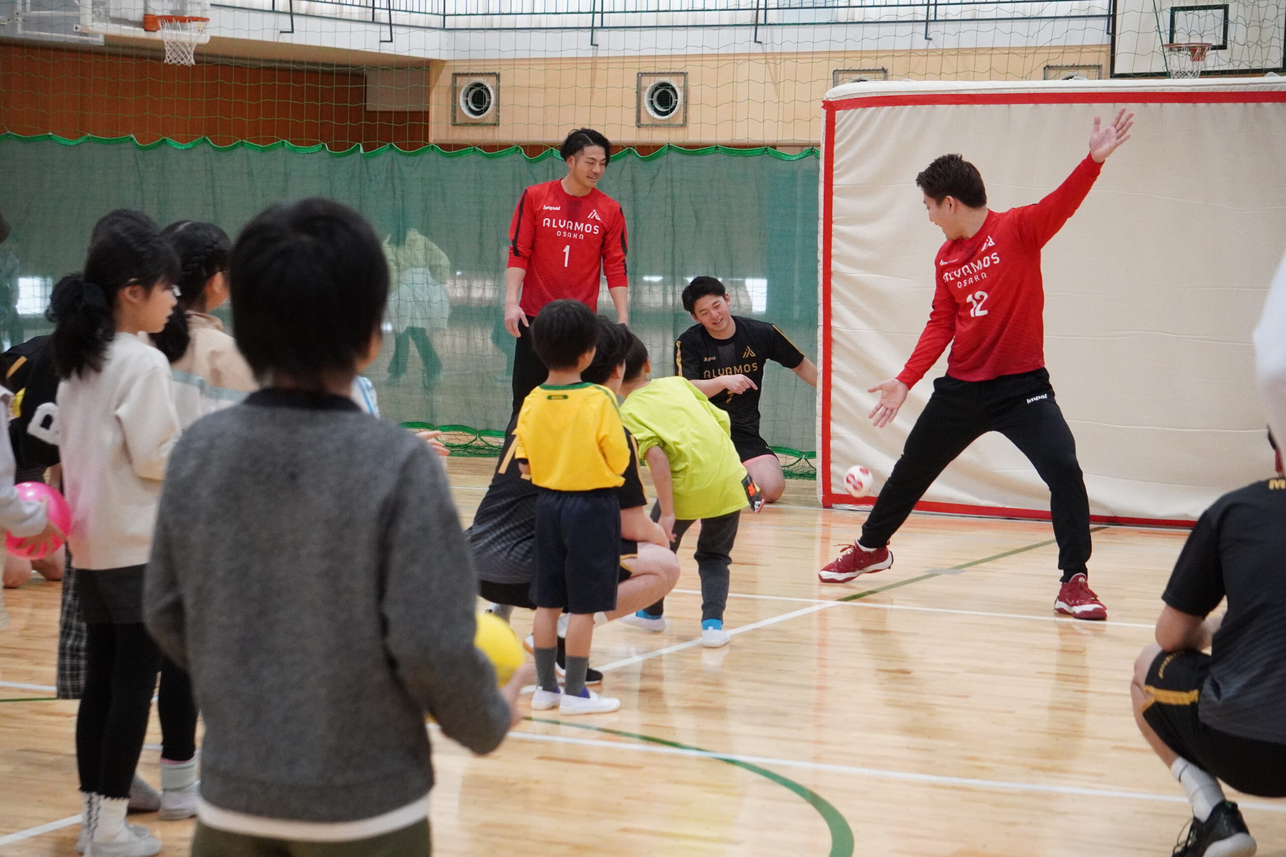 【開催終了】大阪にプロハンドボールチームが誕生！アルバモス大阪の選手とハンドボールを体験してみよう！