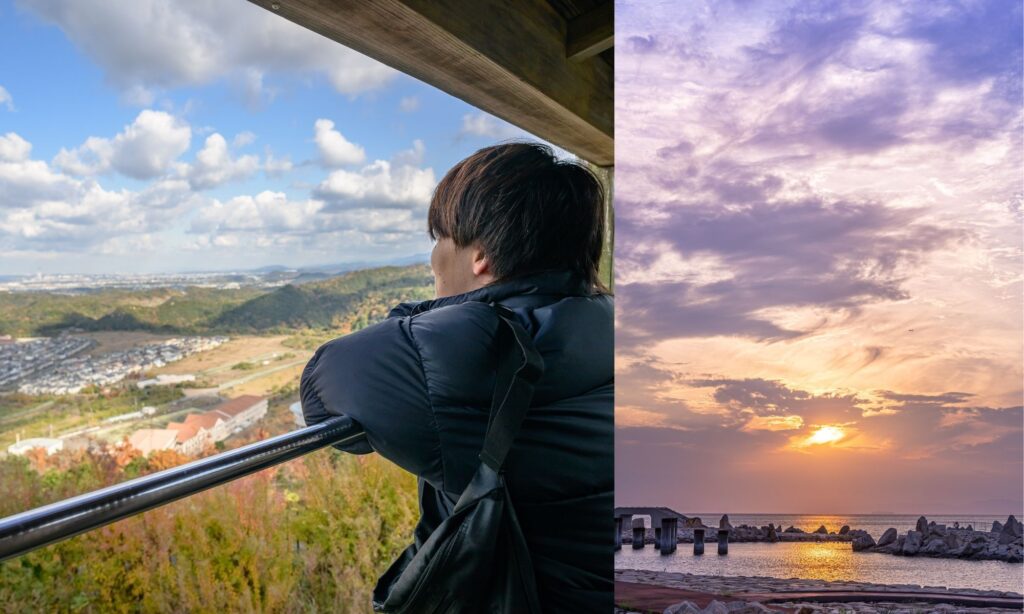 山も！海も！目で見てイイ場所がいっぱいの阪南市！